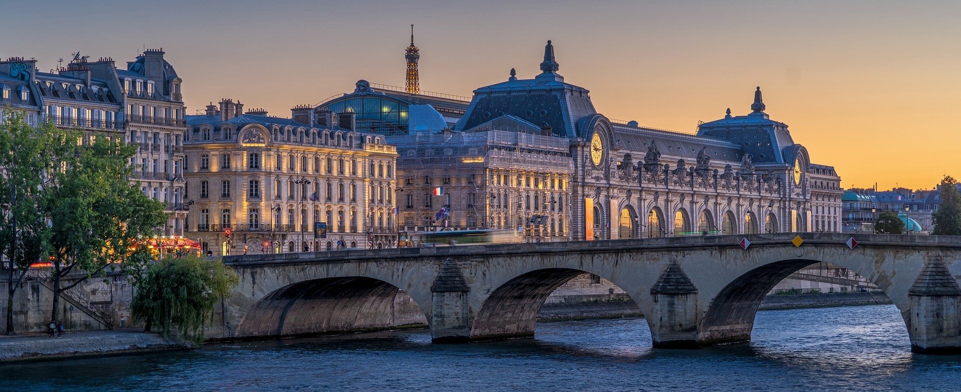 Paris musée et Seine