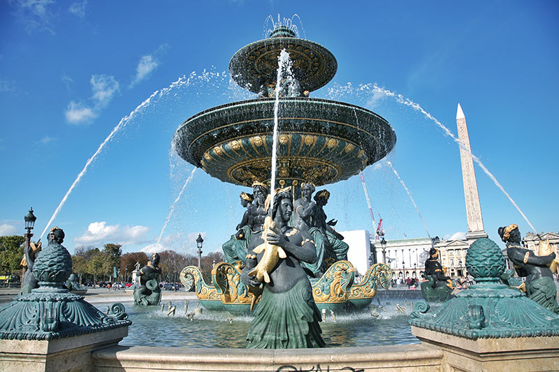 Fontaine Invalides Paris
