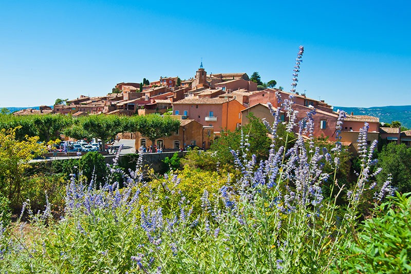 Lubéron village coloré